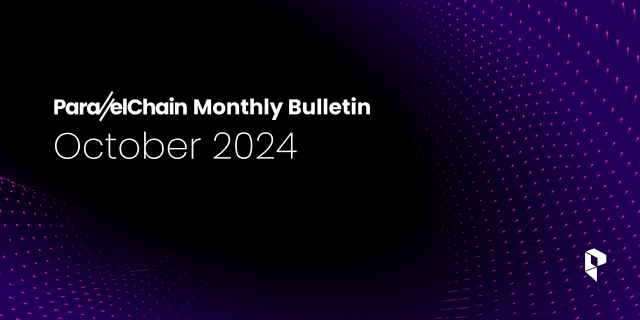 ParallelChain Monthly Bulletin: October 2024